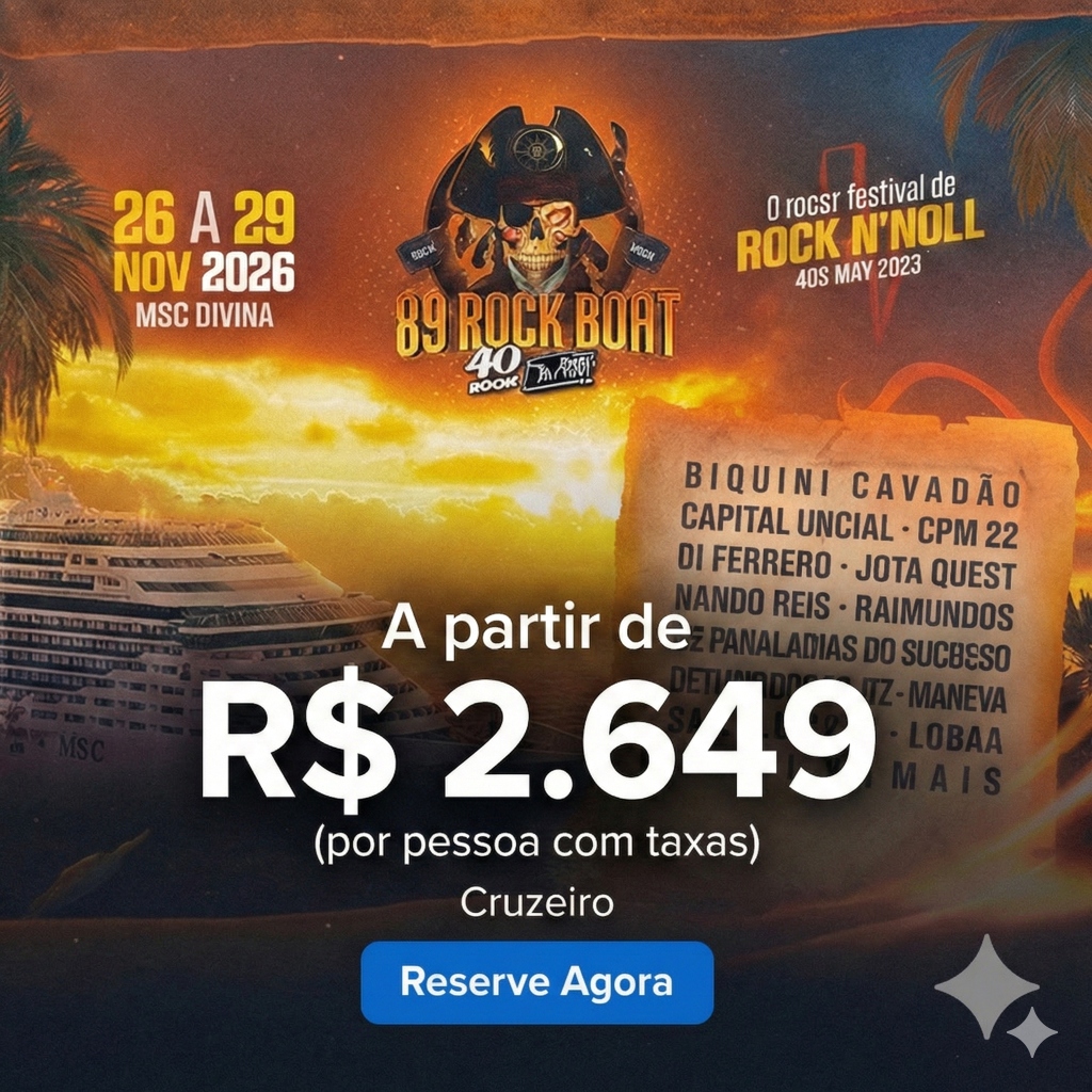89 Rock Boat 40 Anos
